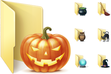 Halloween Folder Icons
