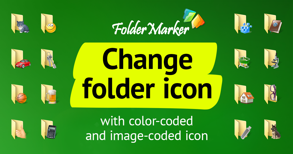 change folder icon win 8.1