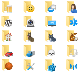 Extra10 Folder Icons