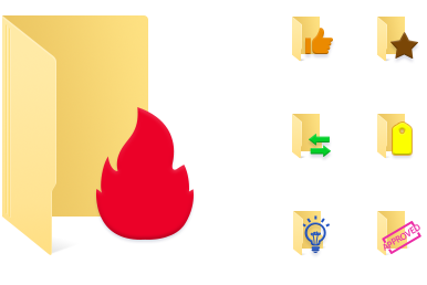 Badges Folder Icons