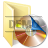 Иконка папки в стиле Vista: Образы CD-дисков