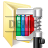 Иконка папки в стиле Vista: Сжатые файлы