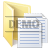 Иконка папки в стиле Vista: Скопированные файлы