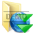 Иконка папки в стиле Vista: Скачанные файлы 2