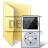 Иконка папки в стиле Vista: iPod Белый