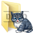 Vista Folder Icon: Cat