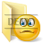 Vista Folder Icon: Smile Neutral