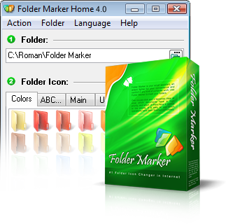 Folder Marker Home