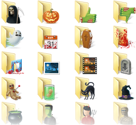Halloween Folder Icons