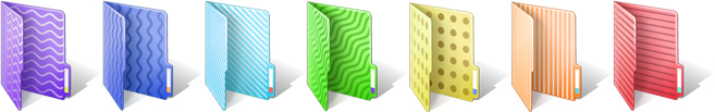 Color Blind Folder Colors